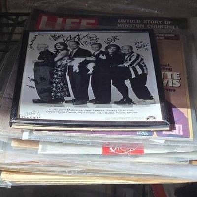 #2236 • Vintage Magazines & Fraiser Signed Picture
