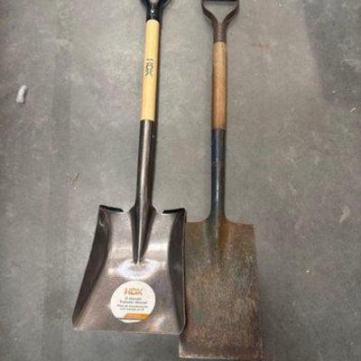 #6368 • Shovels, Hedge Trimmer, Screwdrivers, MacCabee Chair
