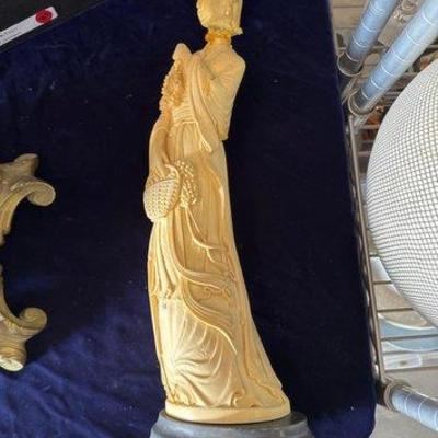 #3168 • Bone Carved Geisha
