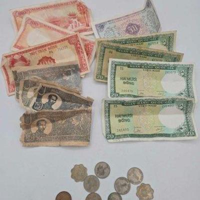 #1724 • Foreign Currency Bills and Coins
