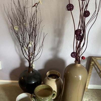 Lot 232: Ceramic And Pottery Vases