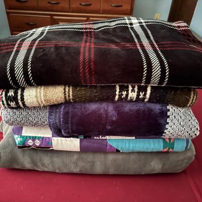 Lot 228: Cozy Up With These Blankets 
