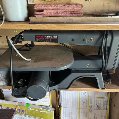 Lot 336: Sears Craftsman 16” Variable Speed Scoll Saw