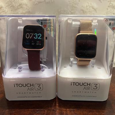 Lot 327: 2 iTouch Air 3 Smart Watches   