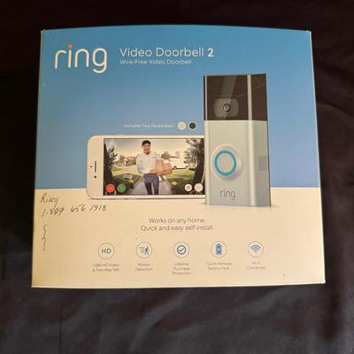 Lot 225: Ring Video Doorbell 2 