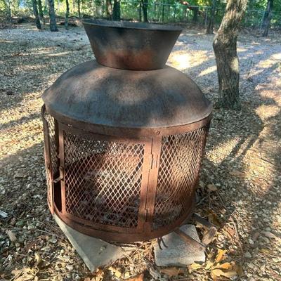 Sale Photo Thumbnail #39: Outdoor fireplace/chiminea