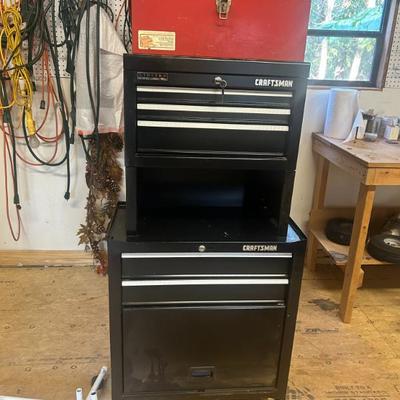 Sale Photo Thumbnail #37: Large Craftsman tool chest