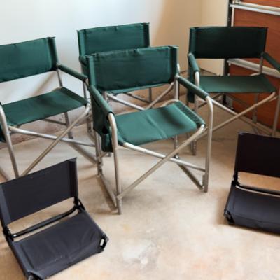 Set of Folding Outdoor Chairs
