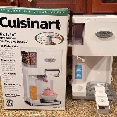 Cuisinart Soft Serve Ice Cream Maker
