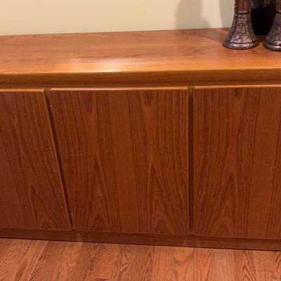 Vintage Mid-Century Modern Teak Credenza