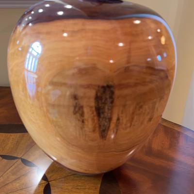 Joe Montagnino Rosewood Lidded Vase