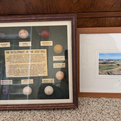 Two Golf Wall Displays