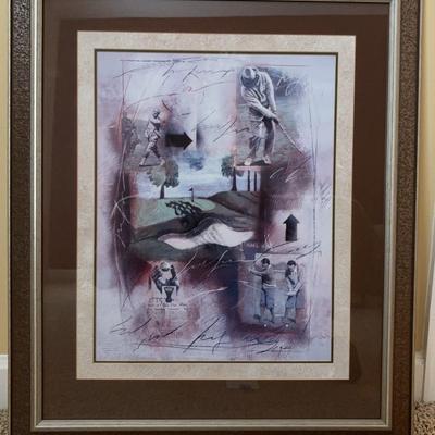 Elli Milan - Par for the Course - Framed Golf Print