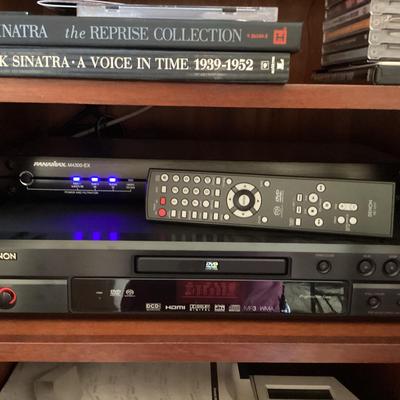 Denon DVD Player & Panamax Power Conditioner (2)