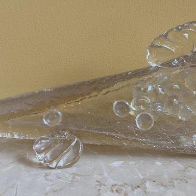 Mexican Art Glass Fish Sculpture
