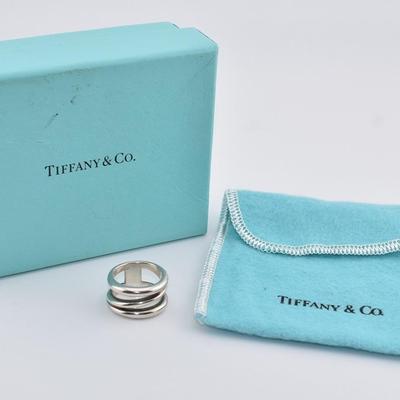 Tiffany & Co - Z Band - Sterling Silver Ring