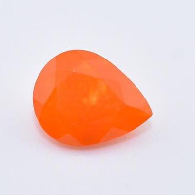 1.2 Carat Pear Orange Opal - AAA