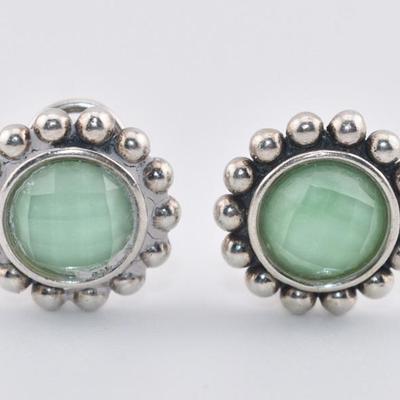 Lagos - Maya Caviar Escape - Sterling Silver Quartz Earrings