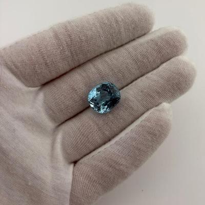 15.4 Carat Natural Cushion Blue Topaz - VVS