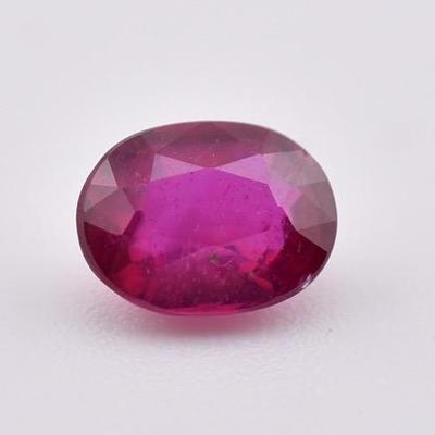 1.8 Carat Treated Oval Ruby - SI1