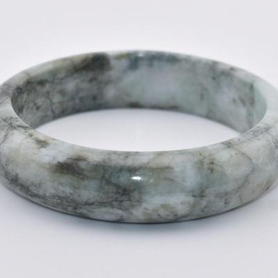 359.8 Carat Natural Unheated Jadeite Bangle Bracelet