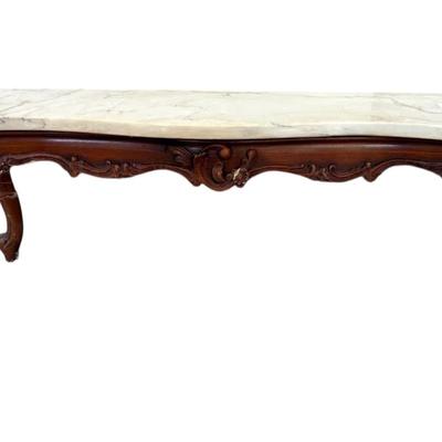Short Marble Top Table