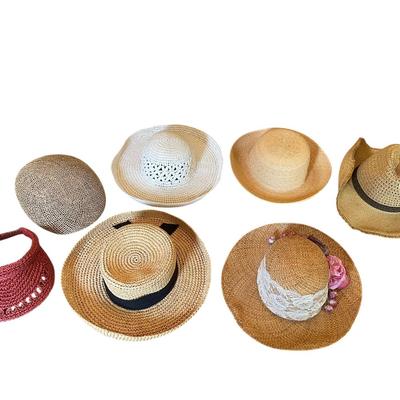 Lot Of Straw Hats