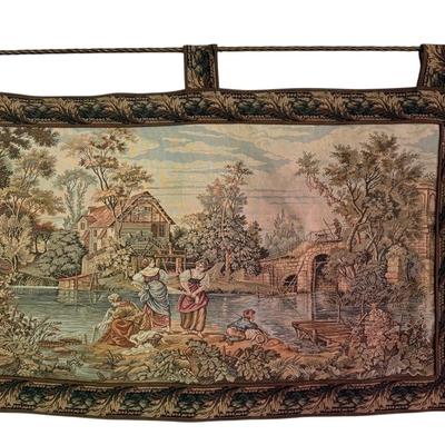 Victorian Style Tapestry Wall Hanging