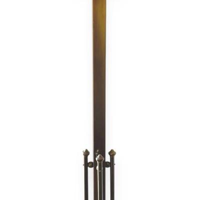 Vintage Brass Coat Rack