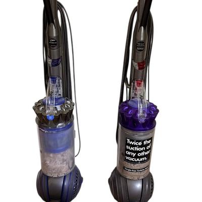 Two Dyson Animal Vacuum Cleaners 