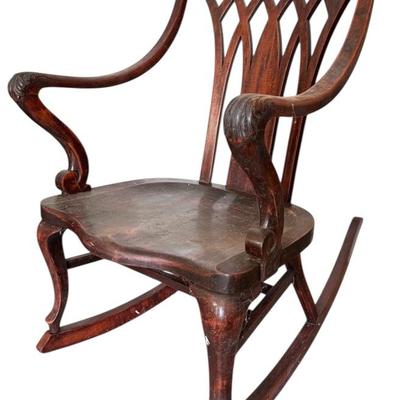 Wood Rocking Chair