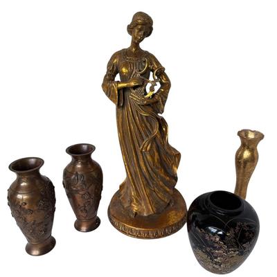 Vintage Copper Vases & More 