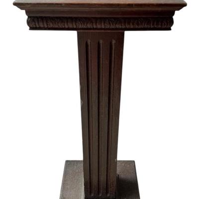 Wooden Pedestal Stand 