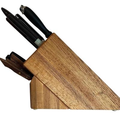 Wüsthof Knife Block w/ Knives 