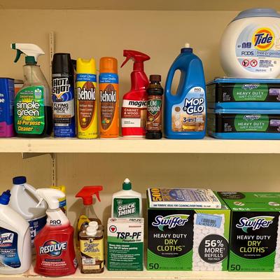 Cleaning Supplies Mystery Lot 
