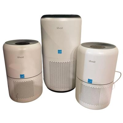 Levoit Set of Three Air Purifiers & Filter Refills