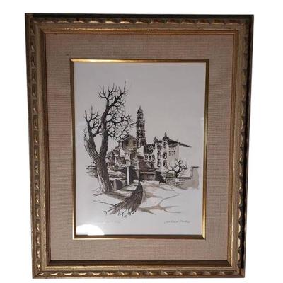 Robert Fabe Signed And Numbered Print "Florence"