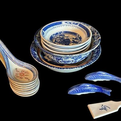 Decorative Soup Spoons & Small Dishes 