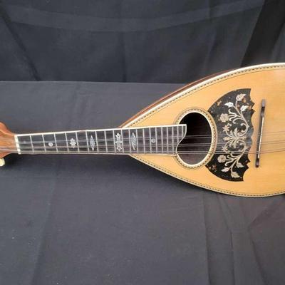 Vega Bowlback Mandolin | Inlaid Pickguard & Rosette | Boston, MA