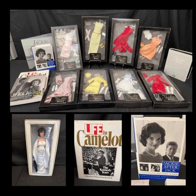 The Franklin Mint Jackie Doll Clothing Outfits & Books