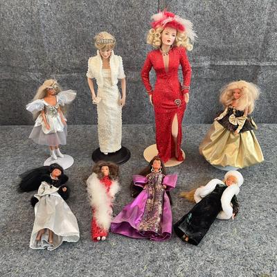 Princess Diana, Marilyn Monroe, Hollywood Glamour Barbie Dolls & Fashion Dolls 