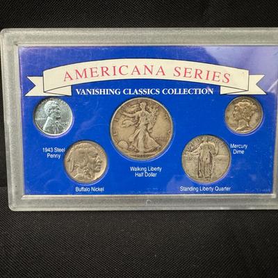 Americana Series Vanishing Classics Coin Set | 5 U.S. Coins incl. 1943 Steel Cent