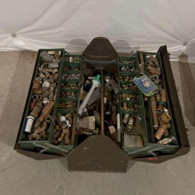 Large Toolbox Of Piping And Elbows