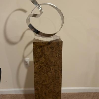 Dan Murphy Signed Modern Sculpture With Stand