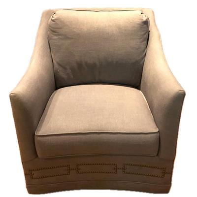 Gabby Gray Swivel Chair Lot 2