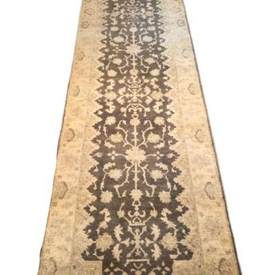 Large Hallway Runner Rug Lot 2: Beige/Tan