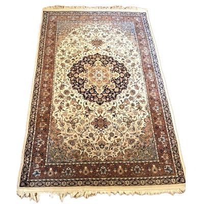 Vintage 20th Century Kashmiri Design Persian Wool Rug