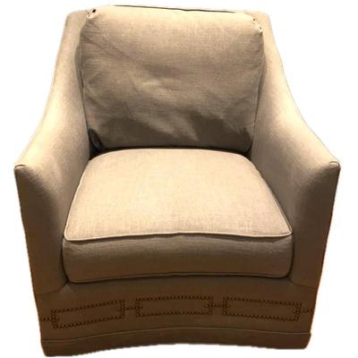 Gabby Gray Swivel Chair Lot 1