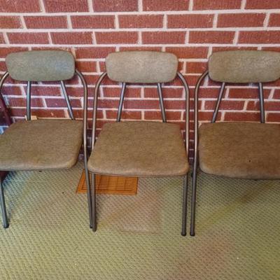 Sale Photo Thumbnail #274: Vintage folding chairs 