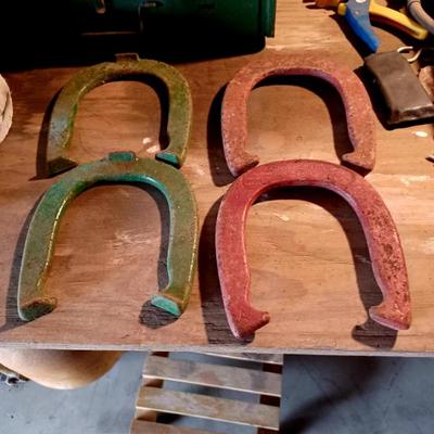Sale Photo Thumbnail #22: Old school horseshoes 